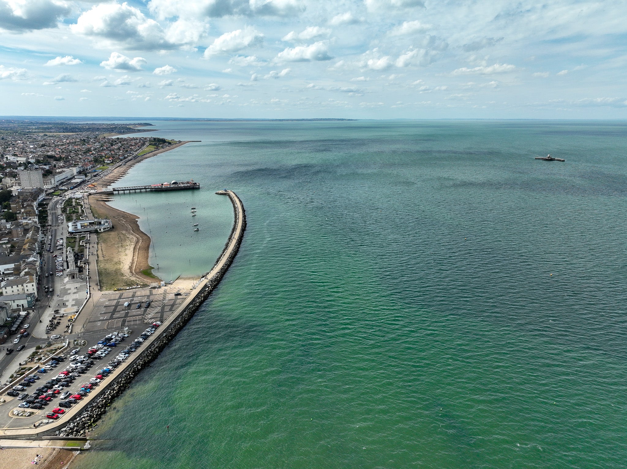 Herne Bay Coloured Canvas