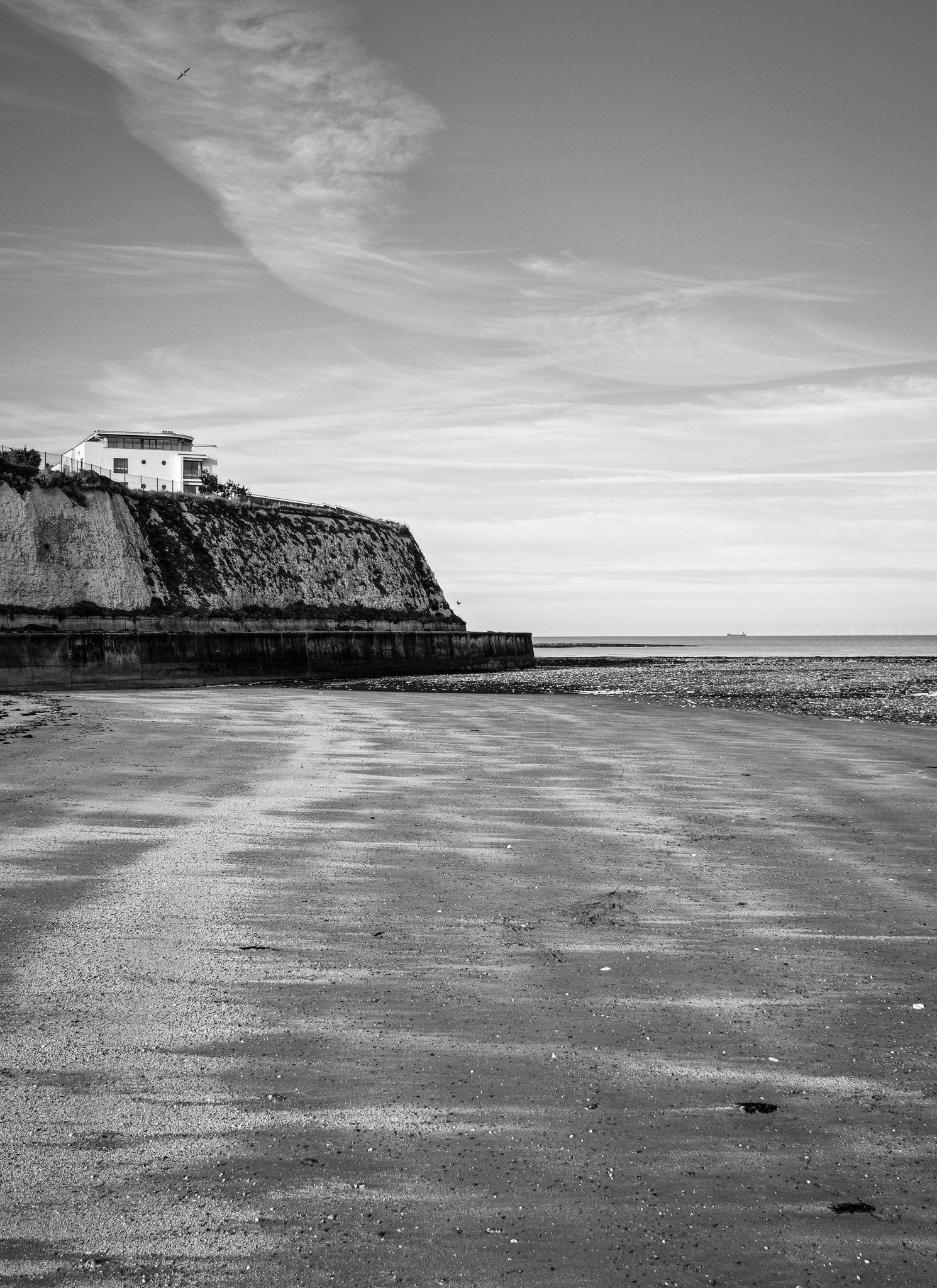 Canvas print Joss Bay , Broadstairs kent uk