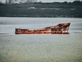 lonely ship wreck