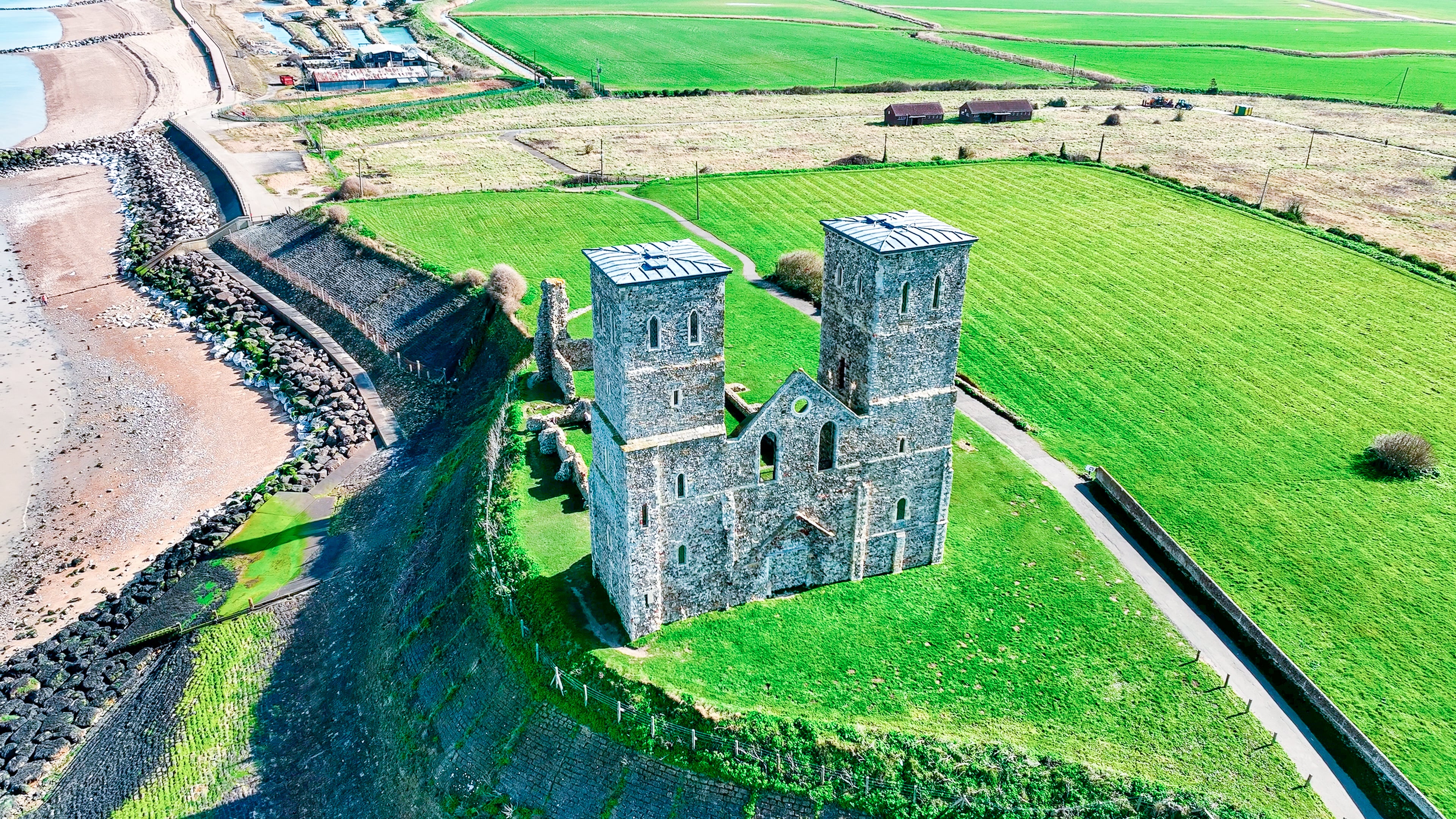 Reculver Tower Colour